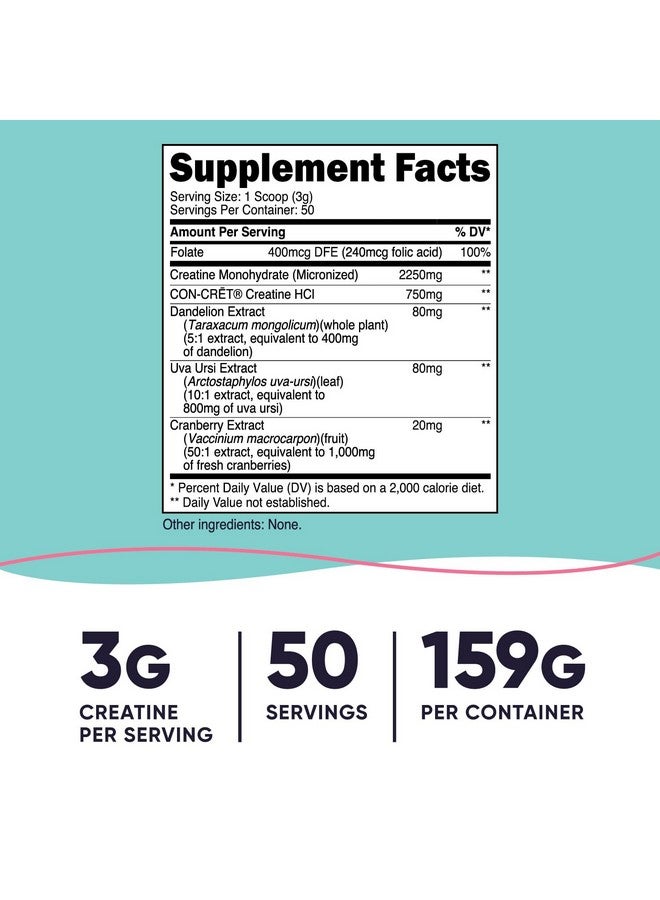 Nutricost Creatine Monohydrate Powder for Women, Micronized, Unflavored, 50 Servings - Vegetarian, Non-GMO, Gluten Free - Image 2