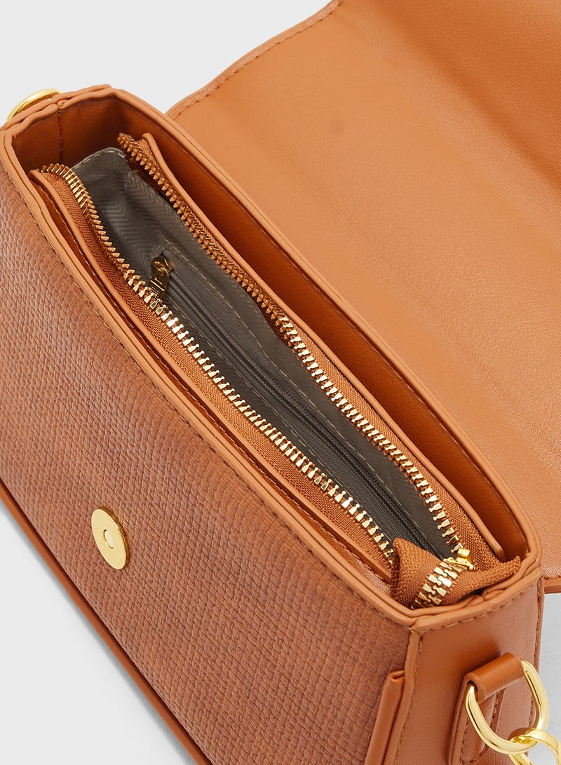 ELLA Chain Detail Strap Crossbody  - Image 5