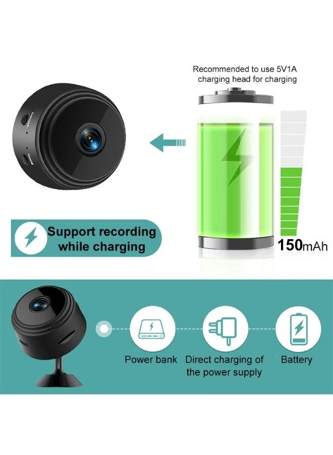 Surveillance Cameras ,64GB Card，1080P HD WiFi Home Indoor Outdoor Camera for Baby/Pet/Nanny, IP Camera Remote Viewing for Security with iOS,Android Phone APP - Image 5