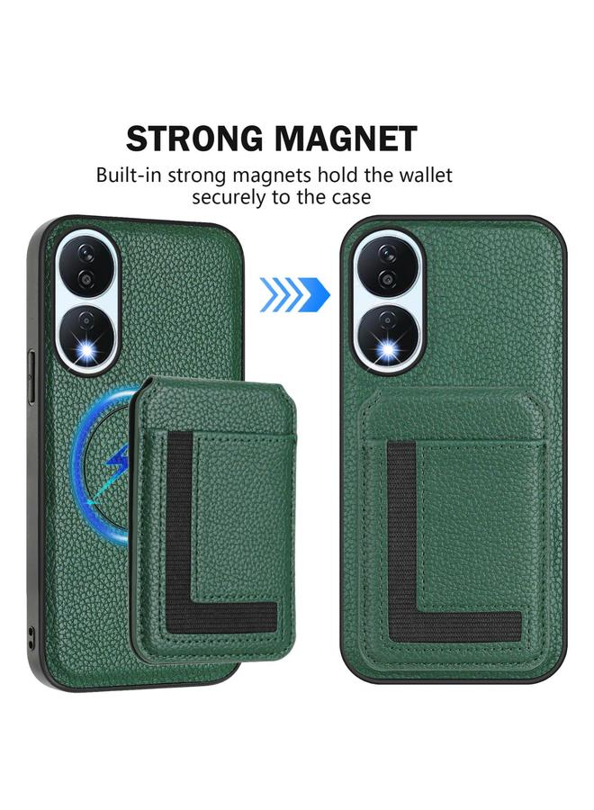 اس-توب جراب لهاتف Honor X7b / Play 8T CX01 جراب هاتف مغناطيسي قابل للفصل مع حقيبة بطاقات Magsafe - Image 2