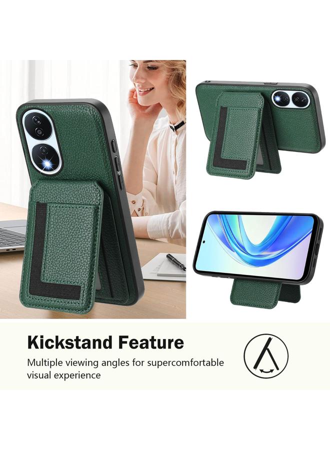 اس-توب جراب لهاتف Honor X7b / Play 8T CX01 جراب هاتف مغناطيسي قابل للفصل مع حقيبة بطاقات Magsafe - Image 3