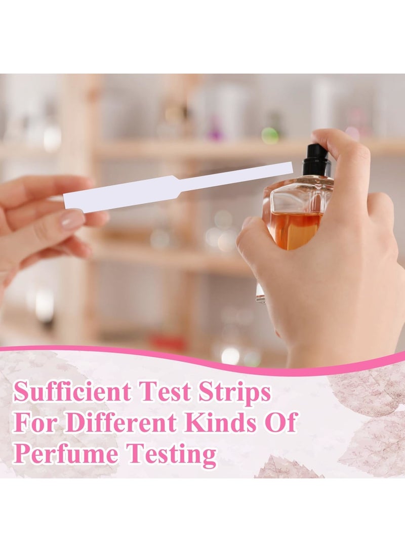 SYOSI Perfume Testing Strips, Premium Fragrance Blotter Papers, White Scent Test Strips for Perfume Sampling, Essential Oil Diffuser & Aromatherapy, Testing Scents (600-Pack, 13x1.2cm, White) - Image 4