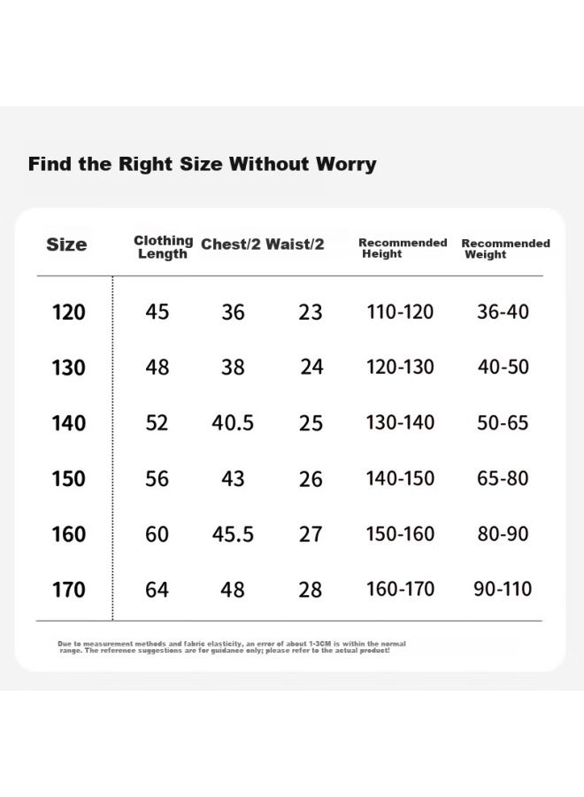 Top melon Dingguagua Children's Pajama Set Pure Cotton Spring And Autumn Long Sleeve Boys Homewear Full Cotton Cardigan Medium And Large Boys Heather Gray 140 - Image 2