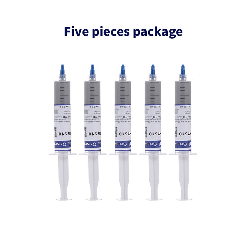 Thermal Compound Paste Heat Sink Paste 5Pcs Thermal Grease CPU VGA LED Chipset Silicone Plaster for All Coolers HY510 (Grey) - Image 4