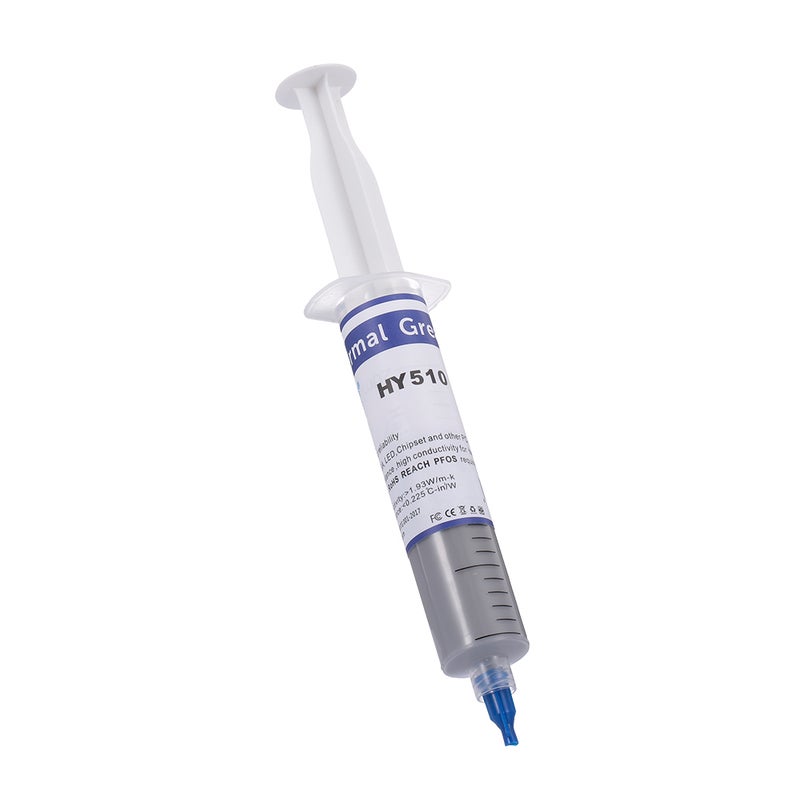 Thermal Compound Paste Heat Sink Paste 5Pcs Thermal Grease CPU VGA LED Chipset Silicone Plaster for All Coolers HY510 (Grey) - Image 2