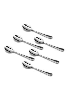 ECVV ECVV 6pcs, Stainless Steel Tea Spoons, findTop Heavy-duty Spoons Cutlery Set  - Image 1