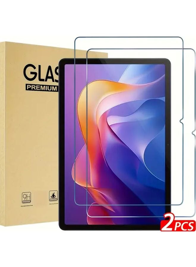 Redmi Pad 2 11 Inch 2025 Screen Protector 2 Pack 9H Hardness Anti Scratch Impact Resistant - Image 1