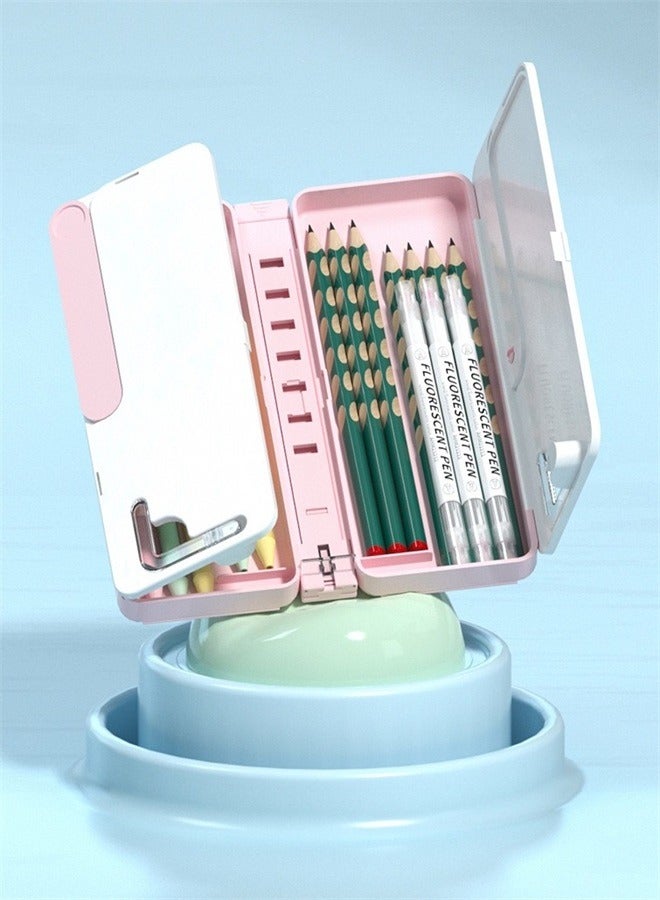 Reading Desk Book Stand Reading Rest Book Holder Desk Pen Box Storage box - Image 4