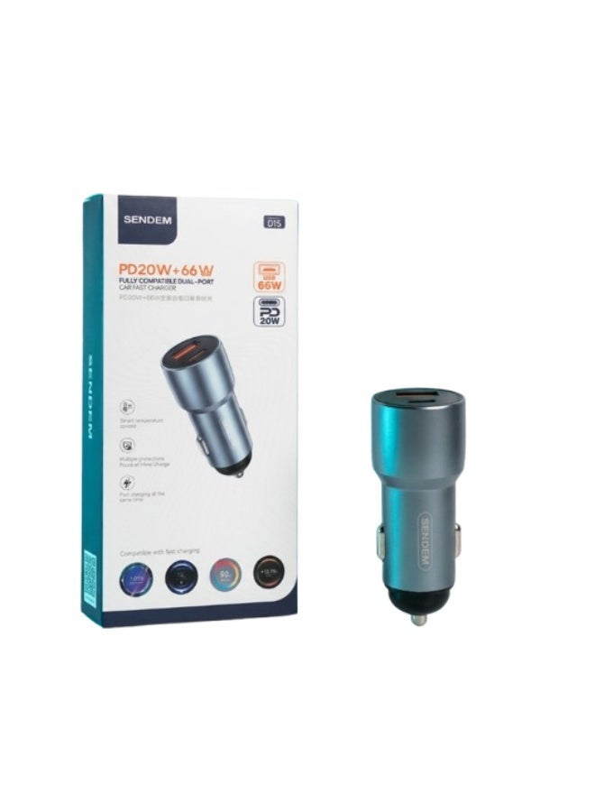 sendem Sendem D15 Car Charger usba ZDF392D22EC77A61B2899Z