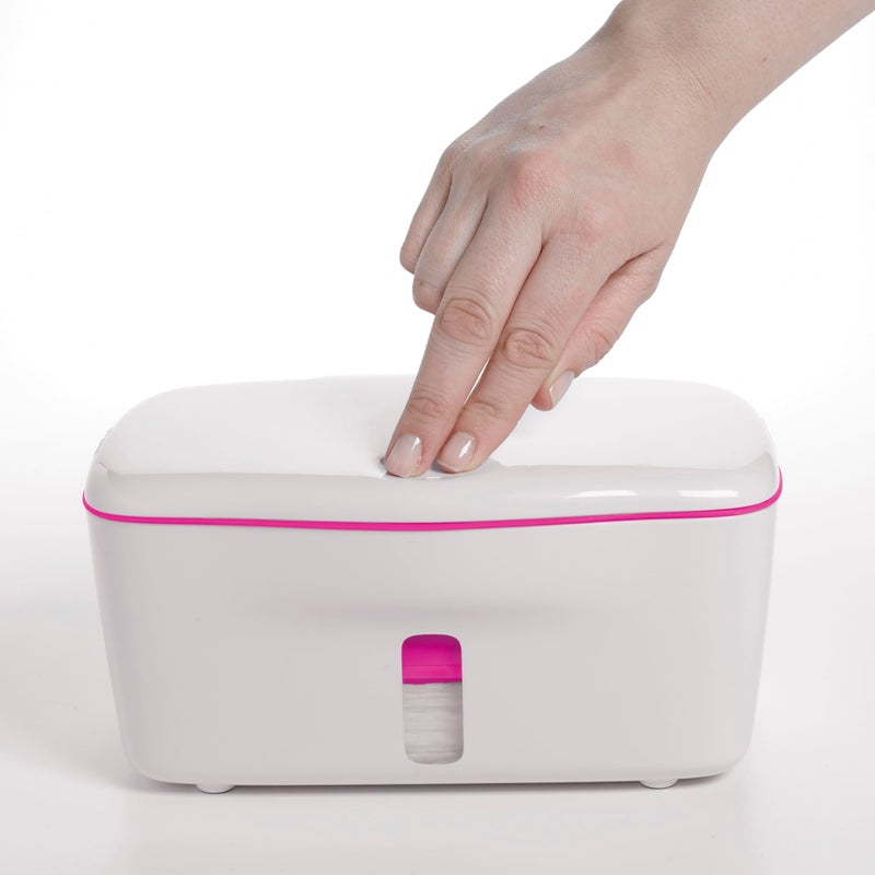 OXO Tot Perfect Pull Wipes Dispenser, Pink - Image 3