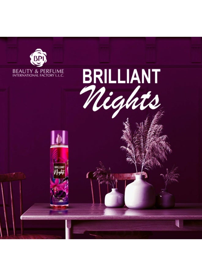 BPl Brilliant Nights Fragrance Mist Women 250ml - Image 3