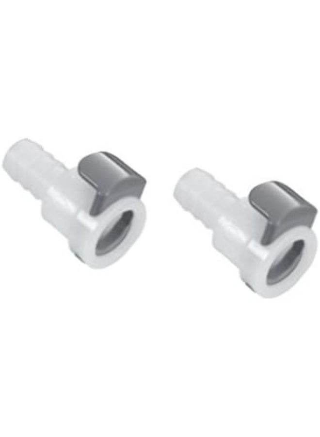 CPC Cpc (2) Pack Air Hose Quick-Connect Female Connector Replacement Part for Sleep Number Bed F-236 (For Beds With 3/8" 