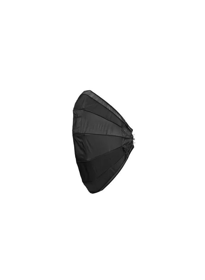 PROMAGE 100cm Octa Softbox with Beauty Dish – 16 Braces, Silver Interior for Studio Lighting - Image 2