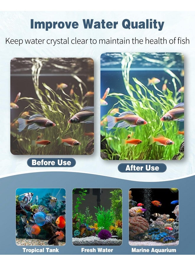 Pawfly Aquarium Filter Media Pad for Fish Tank Filters Aquarium Filter Media Sponge Filter Floss Roll for Sumps Ponds Hydroponics Black Foam Floss for Water Filtration, 36" L x 12" W - Image 5