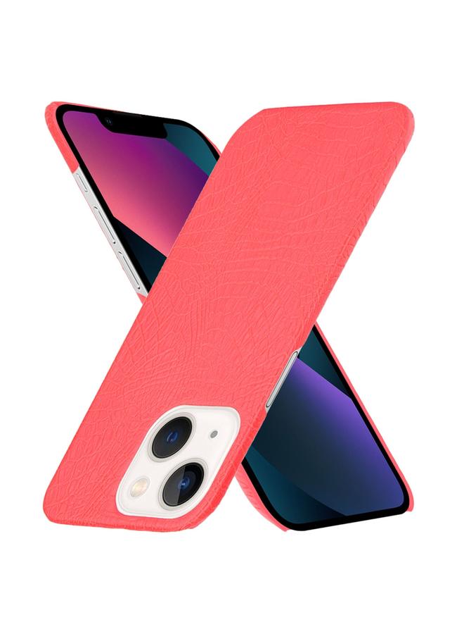 زبون جراب لهاتف iPhone 13 مصنوع من جلد التمساح PU + جراب هاتف PC - Image 2