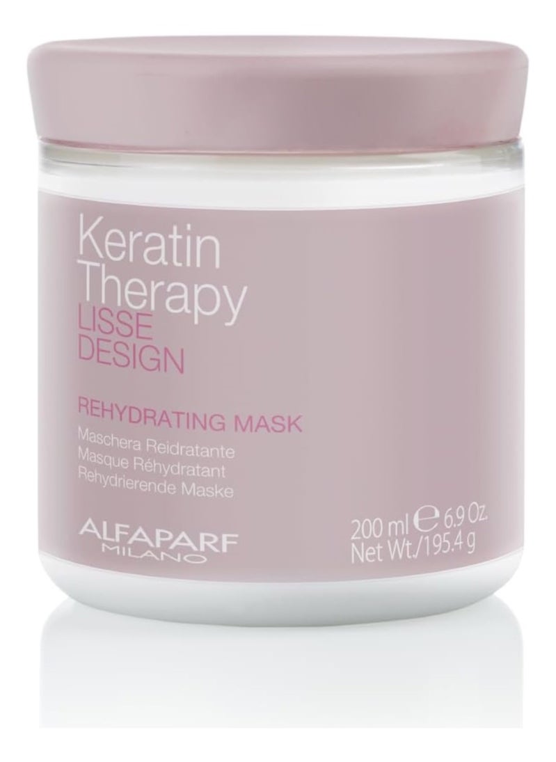 ALFAPARF MILANO Keratin Therapy Rehydrating Mask - 200 ml 