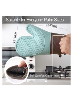 DMG TECH Silicone Oven Mittens 2 Pack  - Image 2