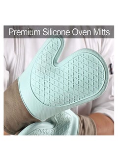 DMG TECH Silicone Oven Mittens 2 Pack  - Image 3