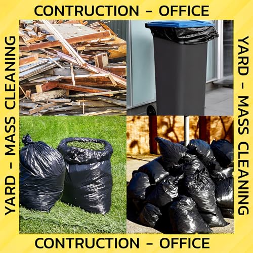 DIVISIONAL 80 Count | Contractor Garbage Bags | 55 Gallon Contractor Bags Heavy Duty | 2 Mil | Heavy Duty Contractor Bags | Contractor Trash Bags | Heavy Duty Trash Bags - Image 2