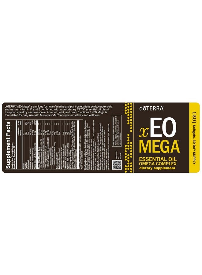 DoTerra doTERRA xEO Mega - 120 Capsules - Image 4
