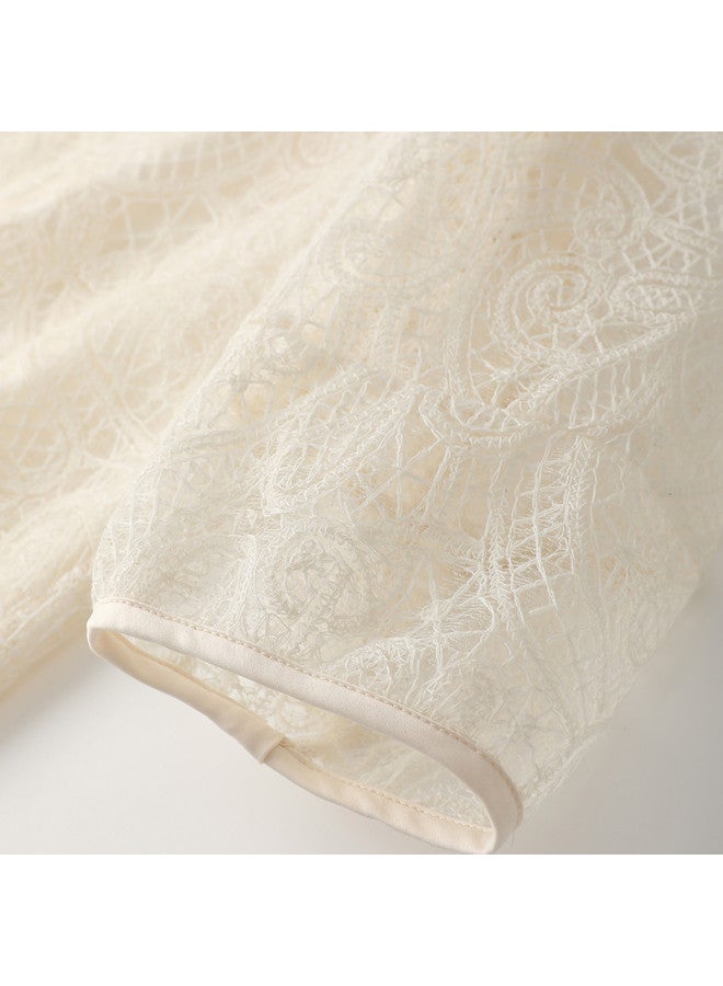XINYANG New Chinese Style Lace Blouse And Skirt Set 2025 Summer Two-piece Outfit - Image 4