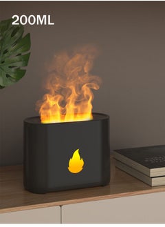 Mi VAZA 200ml Essential Oil Diffuser LED Simulation Flame Ultrasonic Humidifier Home Office Air Freshener Fragrance Sooth Sleep Atomizer  - Image 1