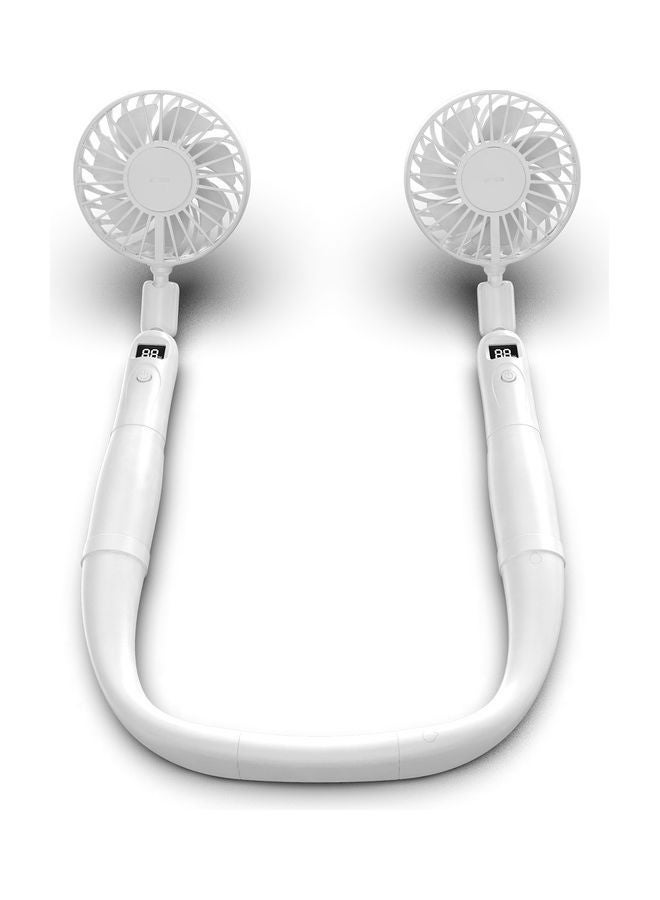 نيبمينينت مروحة محمولة تعلق على الرقبة V9226W_P أبيض - Image 1