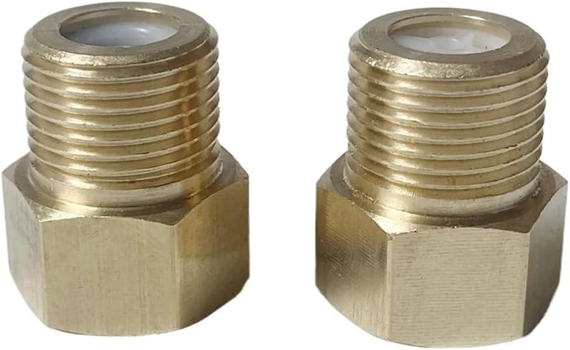 صمام فحص أحادي الاتجاه من النحاس ذكر إلى أنثى لخزان الماء سخان المرحاض - Image 1