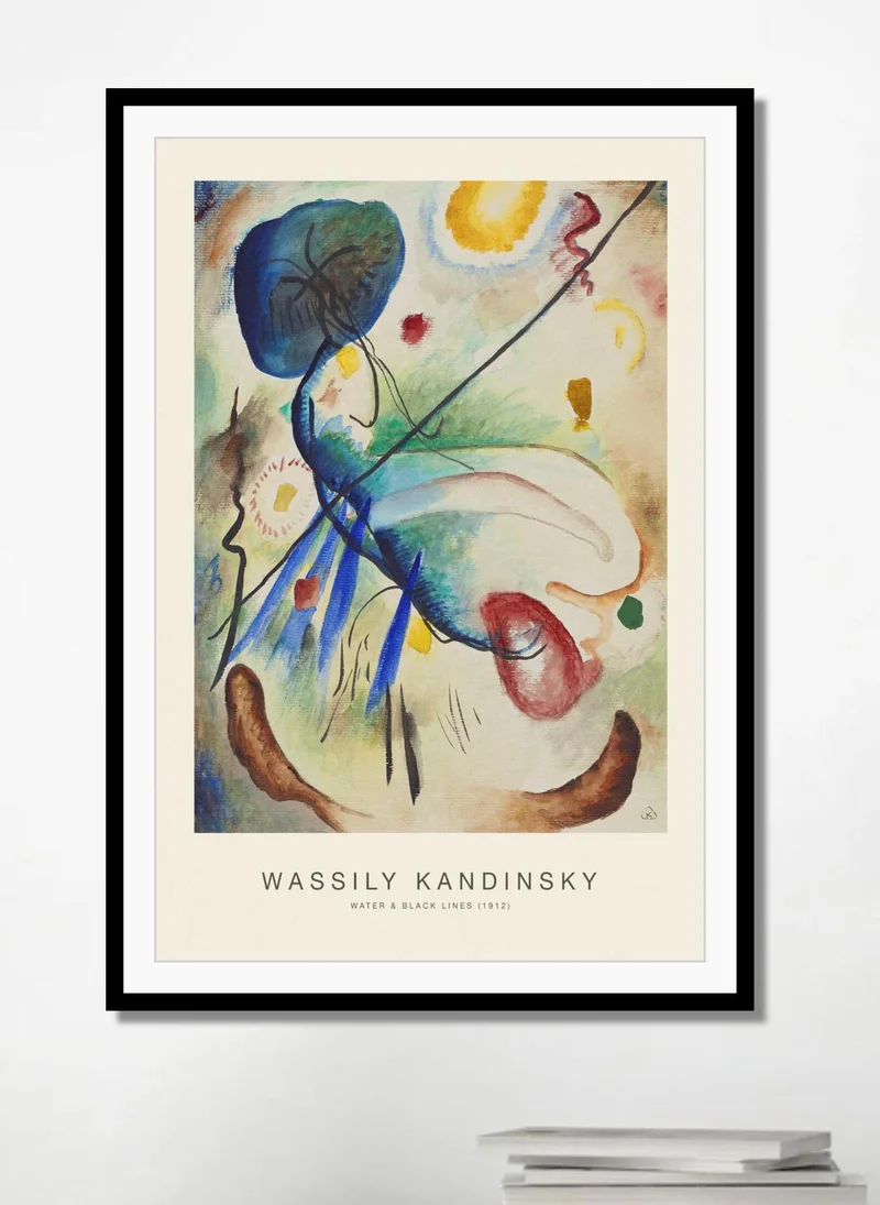 Drawdeck Water & Black Lines (SE) - Wassily Kandinsky