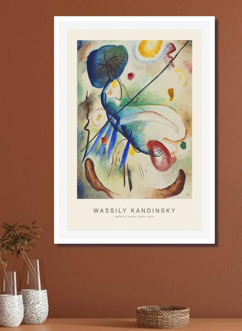 Drawdeck Water & Black Lines (SE) - Wassily Kandinsky