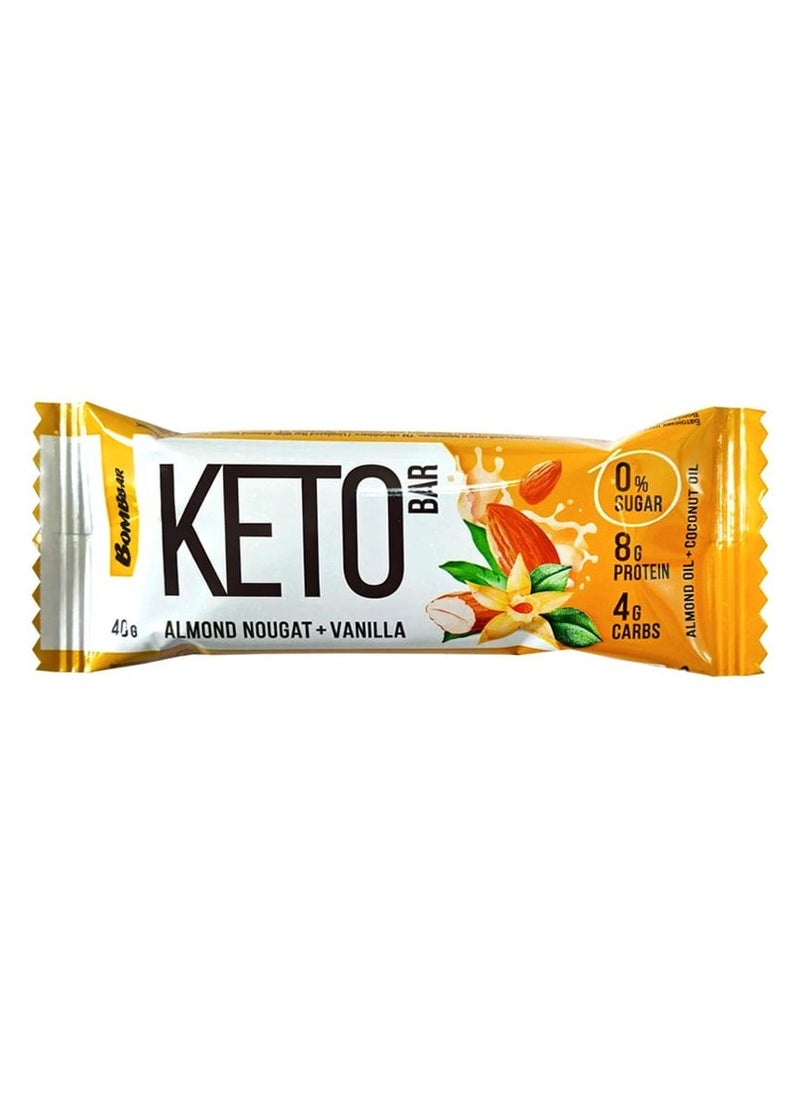 Keto Bar, Almond Nougat With Vanilla, 1 Bar - pzsku/ZDF3AA0A951B2D41F8F97Z/45/_/1719412490/a1d23214-dd2d-46dd-b6bf-ec34e3e3d843