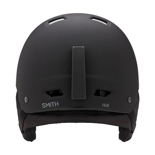 Smith Holt Helmet – Adult All-Season Helmet – Lightweight Protection for Skiing, Skating, Snowboarding & Snowsports – for Men & Women – Matte Black, Medium - Image 2