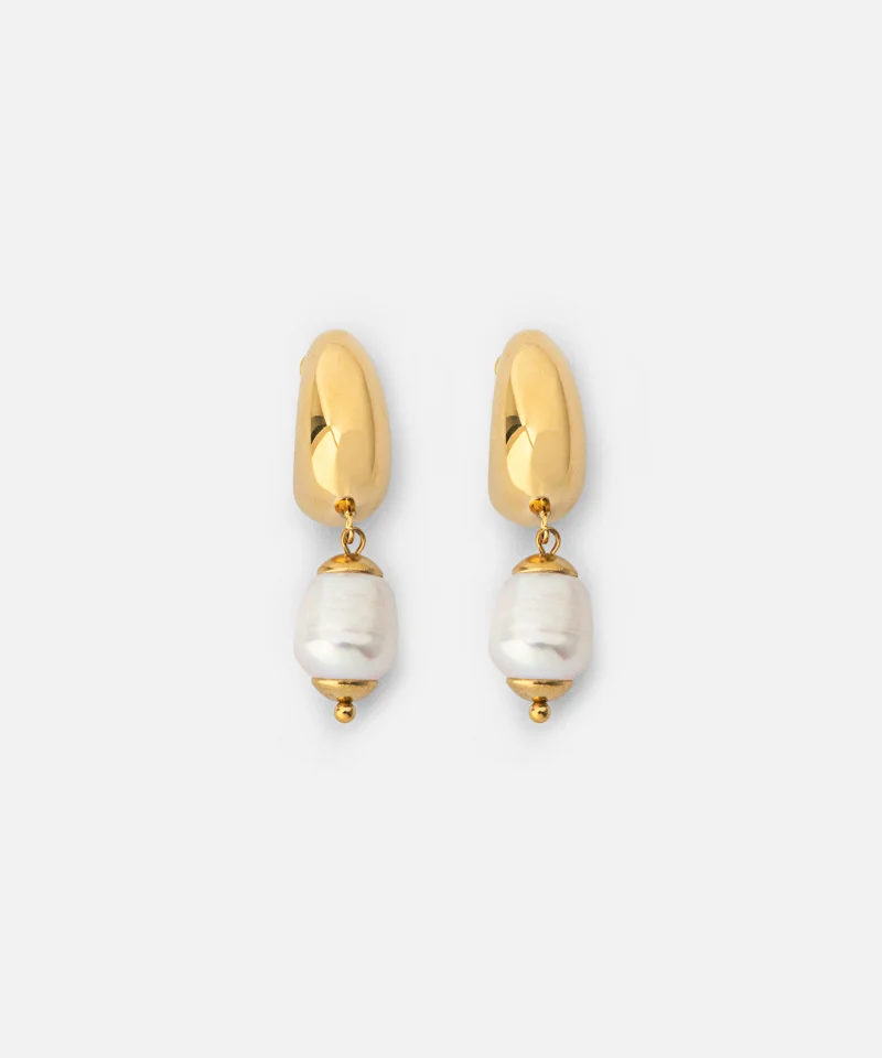 Dangling Faux Pearl Earrings