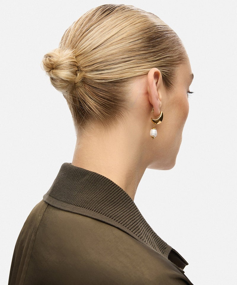 Ipekyol Dangling Faux Pearl Earrings - Image 3