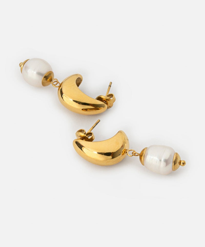 Ipekyol Dangling Faux Pearl Earrings - Image 1