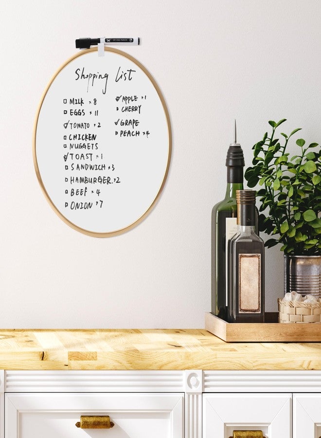 Mr. Pen- Round Dry Erase Board, 11.5” with a Black Dry Erase Marker, Gold Frame, Small White Board, White Board for Kids, White Board for Students, Small Dry Erase Board, Mini White Board - Image 5