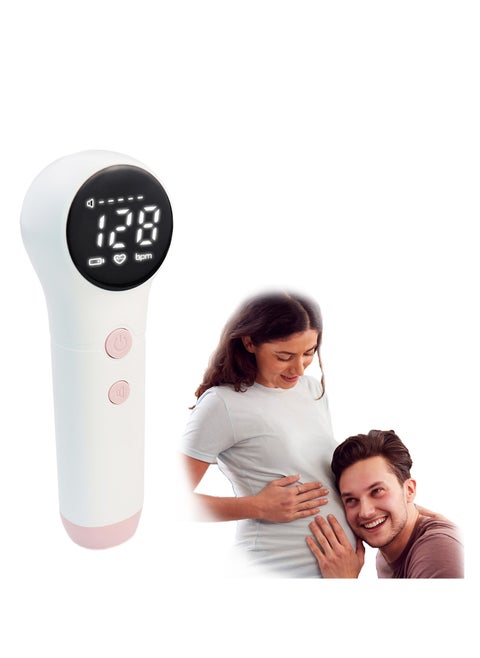 Britzgo Fetal Heart Rate Meter Baby Heart Rate Detection Monitoring LED Monitoring Machine U6-25