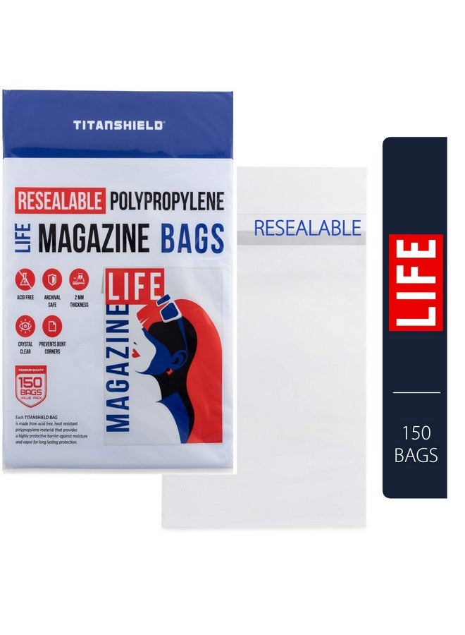 TitanShield Resealable Life Magazine Bags (150 Bags) - Image 2