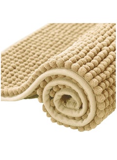 TYCOM Bathroom Rugs Bath Mat 50x120cm Non-Slip Fluffy Soft Plush Microfiber Shower Carpet Rug Machine Washable Quick Dry Ultra Bath Mats for Tub Bathroom and Shower  - Image 2