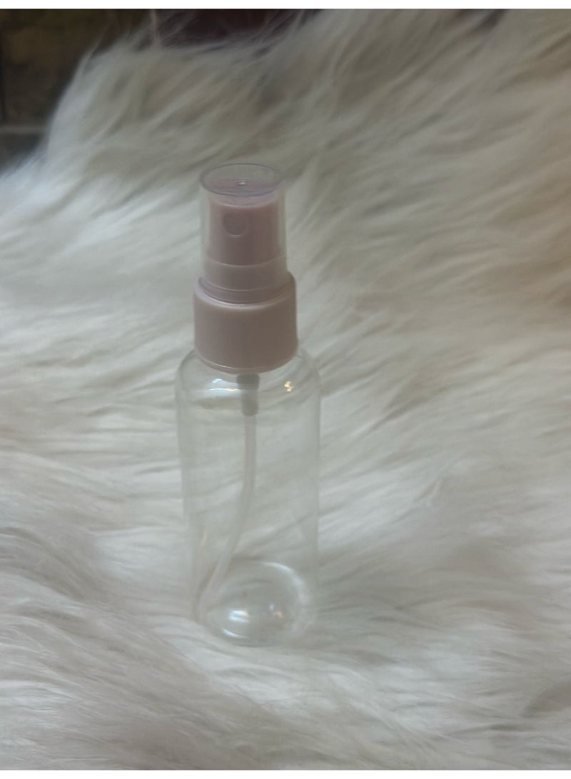 Travel Bottles, 1PC Empty Plastic BOTTLE Transparent Sprayer Plastic Cosmetic Bottles may vary color - Image 2