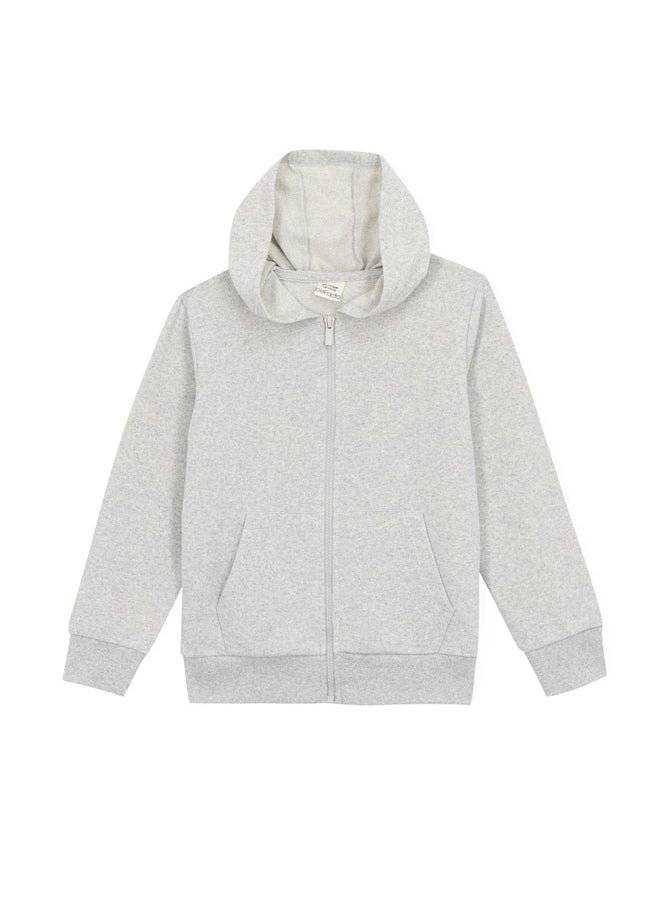 DeFacto - Boy Regular Fit Hooded Long Sleeve Knitted Cardigan - Image 1