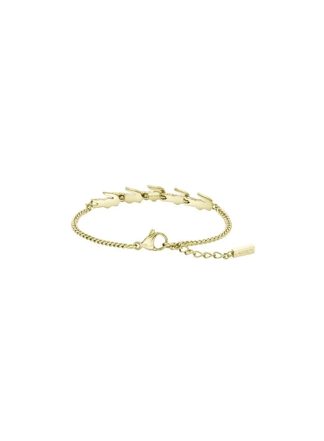 LACOSTE CROCODILE Bracelet with Crocodile-Shaped Charms
