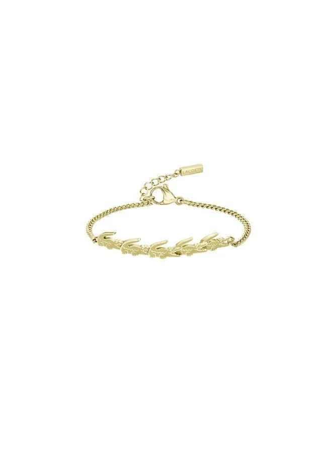 LACOSTE CROCODILE Bracelet with Crocodile-Shaped Charms