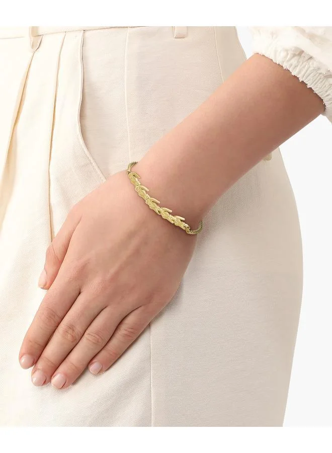 Lacoste CROCODILE Bracelet with Crocodile-Shaped Charms
