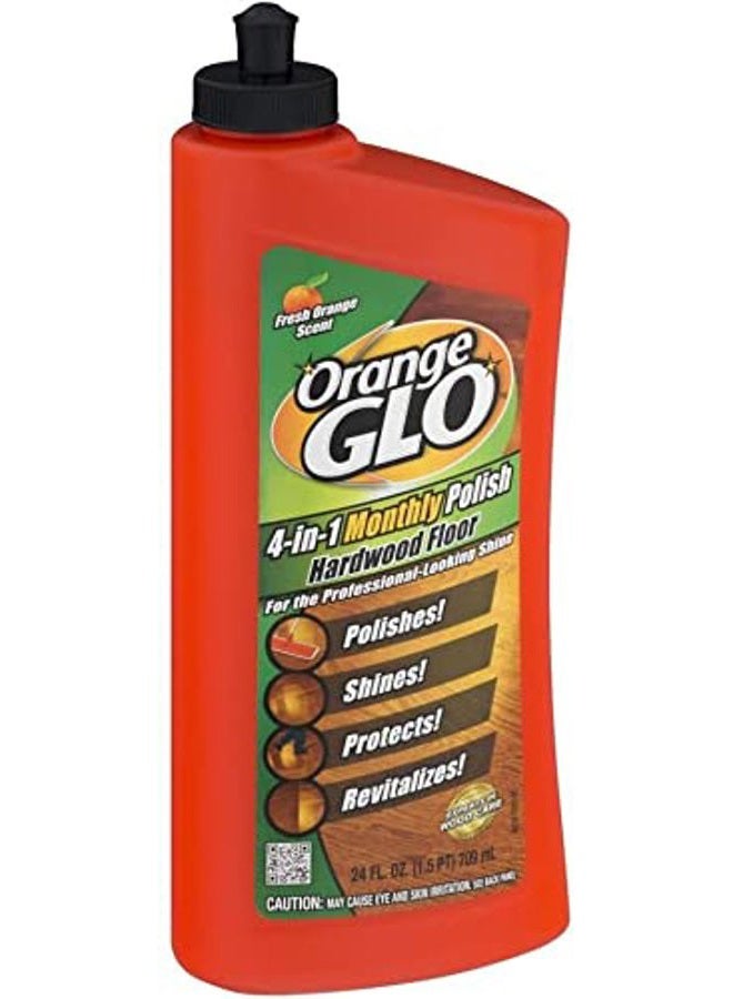 Orange Glo TXL Active Orange Glo Hardwood Floor 4-in-1 One Easy Step Cleaner Fresh Orange Scent - 3PC - Image 2