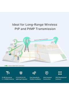 Tp-link Tl TP-Link 5GHz AC867 23dBi Outdoor CPE710  - Image 3