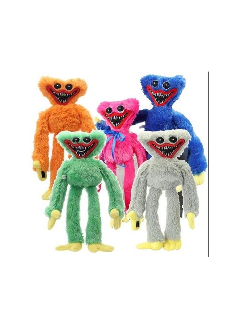 Huggy Wuggy Toy Plush Poppy Playtime Stuffed Dolls Gifts Birthday Present for Boys Girls Kids Adult blue red green grey orange 5 colors