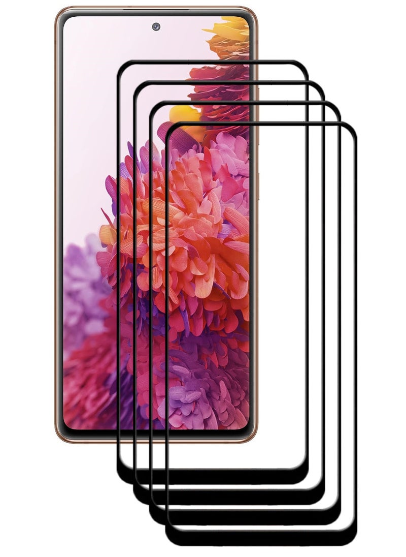 ACLIX 4 Pieces Antistatic ESD Dustproof Premium Quality High Definition Tempered Glass Screen Protector Designed For Samsung Galaxy S20 FE - Image 1