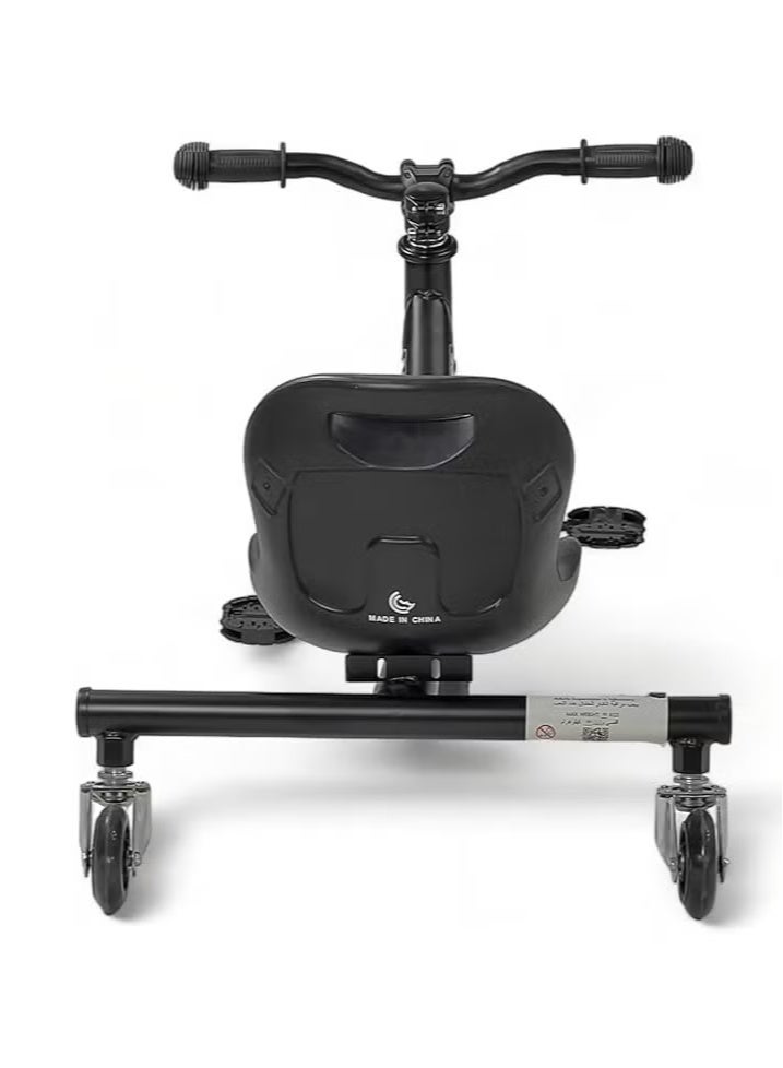 Rally Tricycle Balance Bike for Kids Ages 3+ — Kids Drift Scooter with Comfortable Seat and Non-Slip Pedals - Image 2