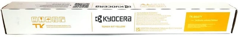KYOCERA Genuine TK8547Y Yellow Toner Cartridge for TASKalfa 4054ci 5054ci 1T02YMAUS0